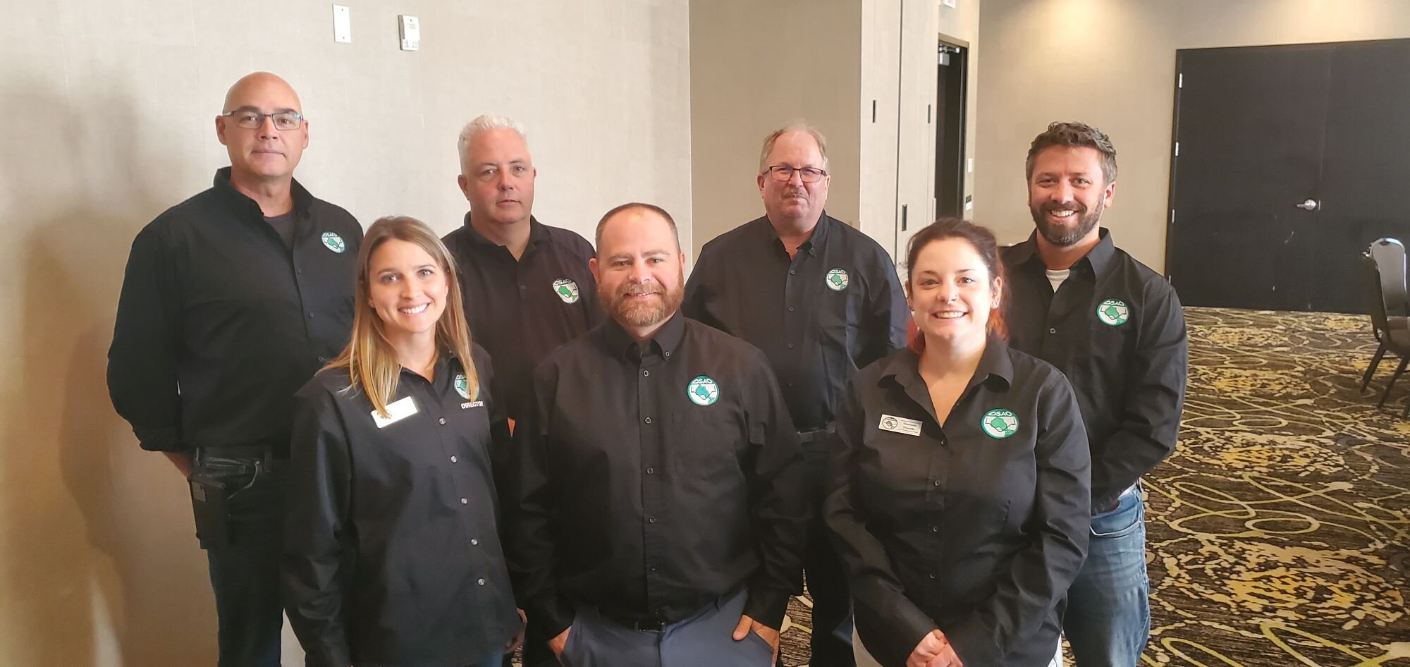 DSAO members talking outdoors